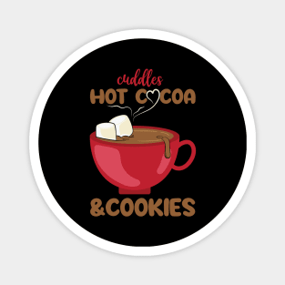 Cuddles Hot Cocoa and cookies Magnet